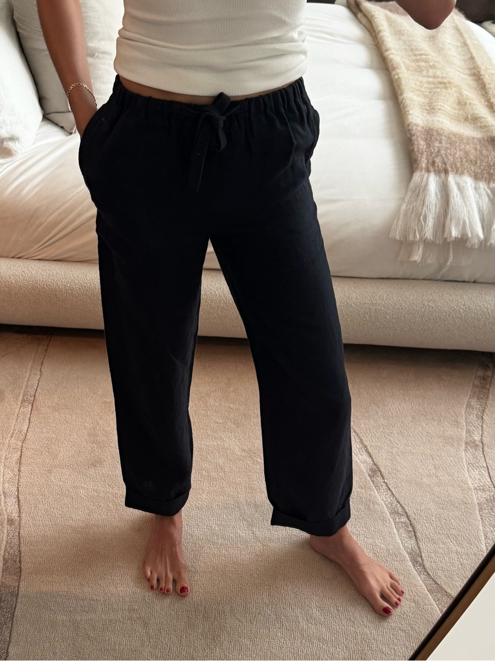 Vince - Navy Trousers